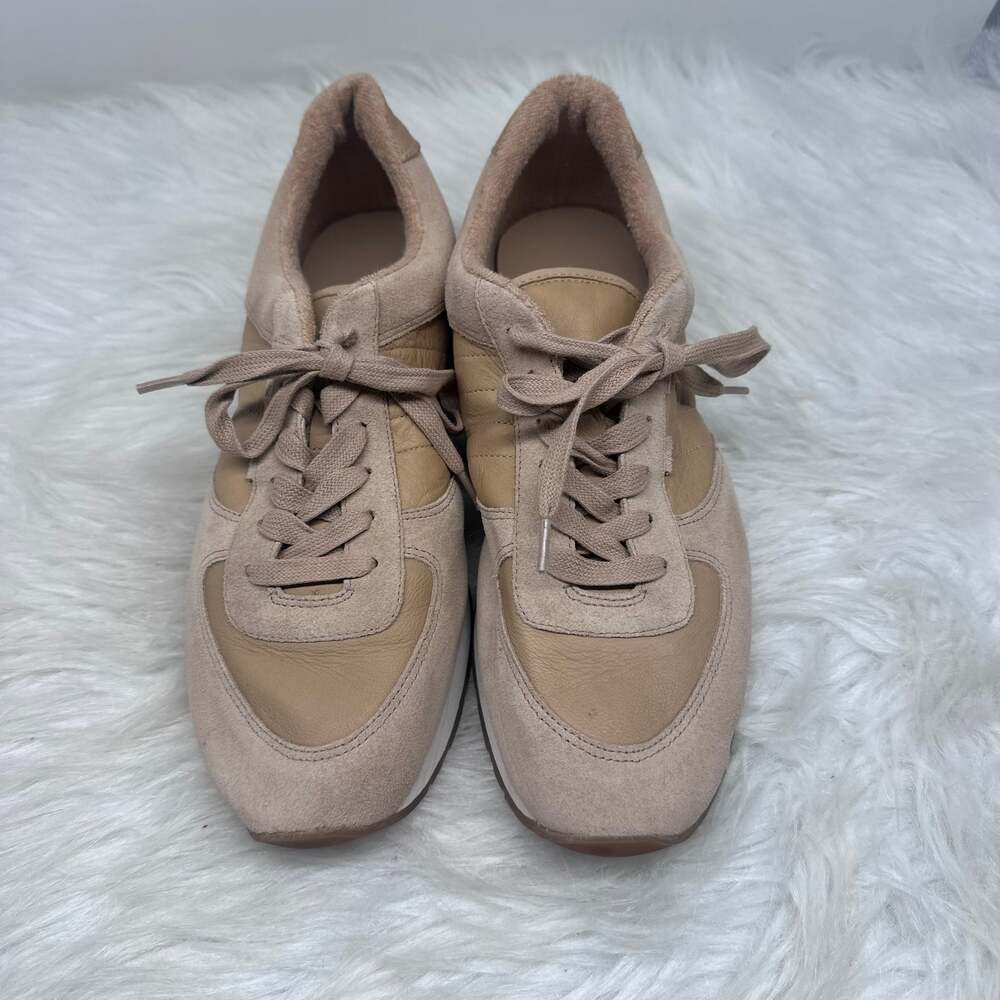 Vince Pasha 2 Suede & Leather Sneakers